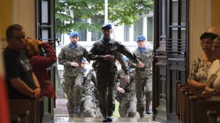 Kielce: Msza święta w Kościele Garnizonowym w hołdzie bohaterom Powstania Warszawskiego