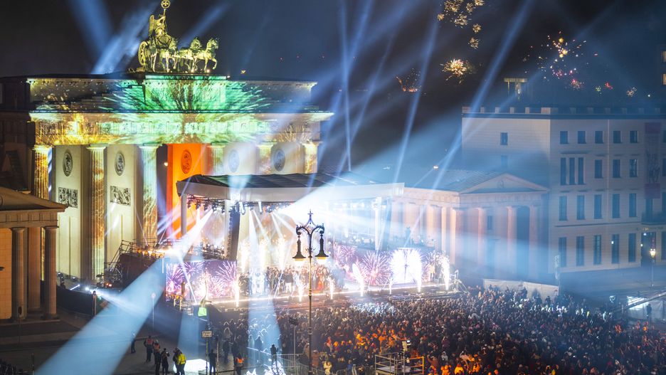 Sylwester w Berlinie, 2022 r.