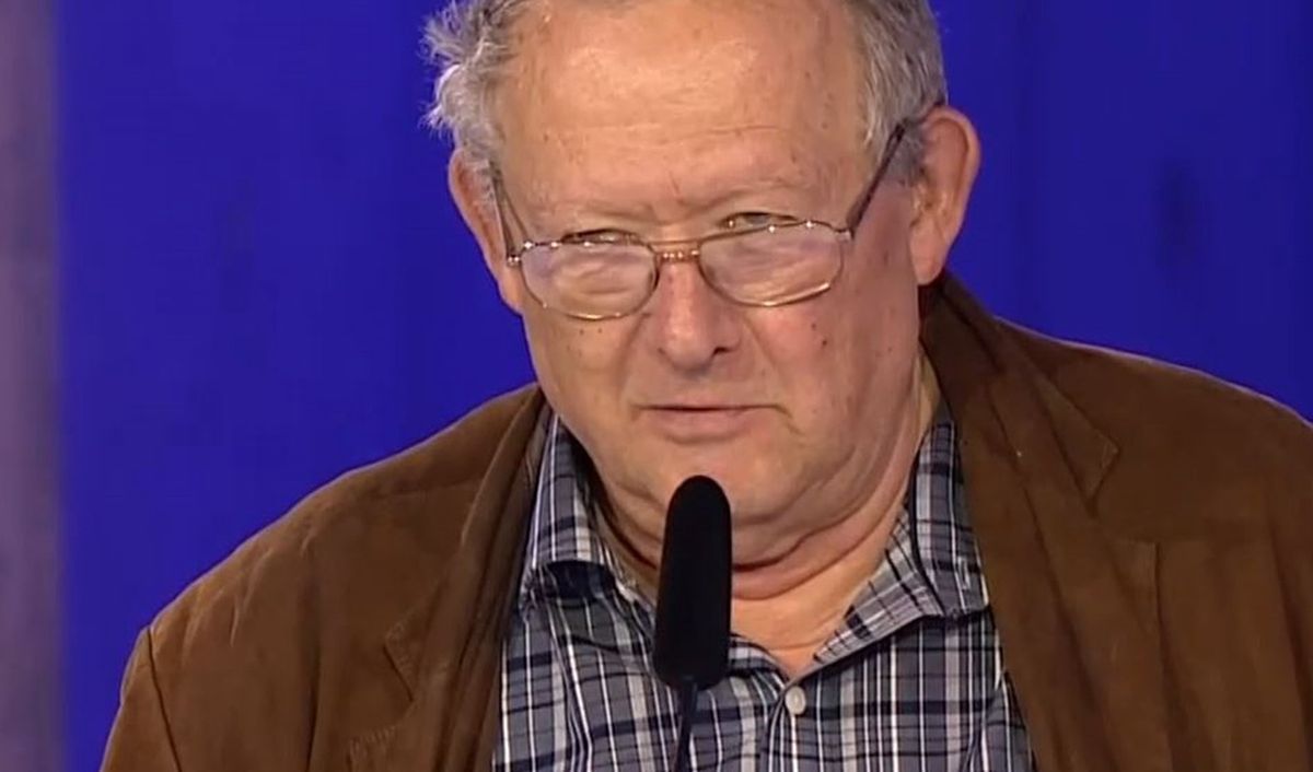 Adam Michnik wygłosił krótkie przemówienie podczas gali rozdania nagród Nike