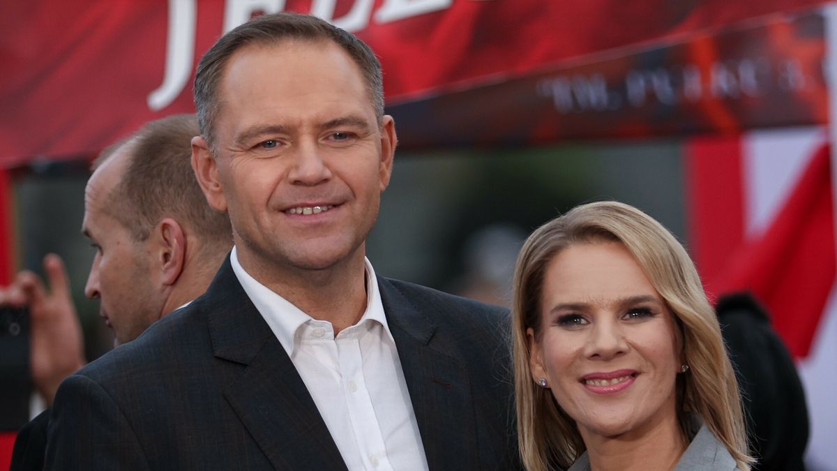 Karola Nawrocki z żoną Martą