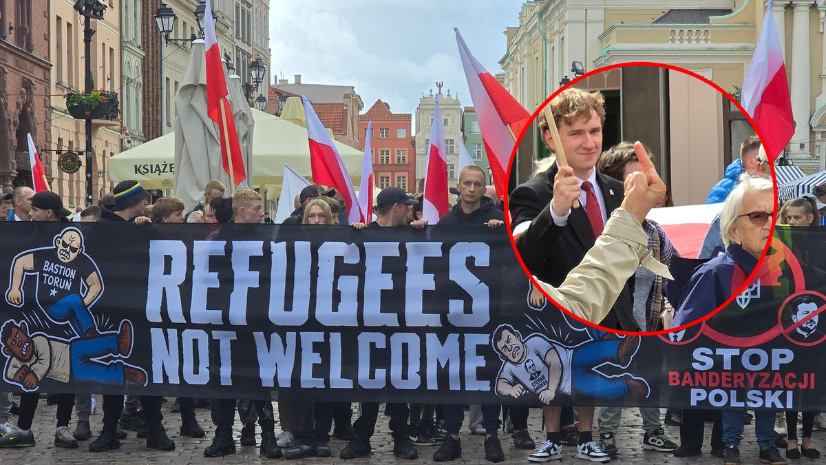 Incydent na marszu narodowców