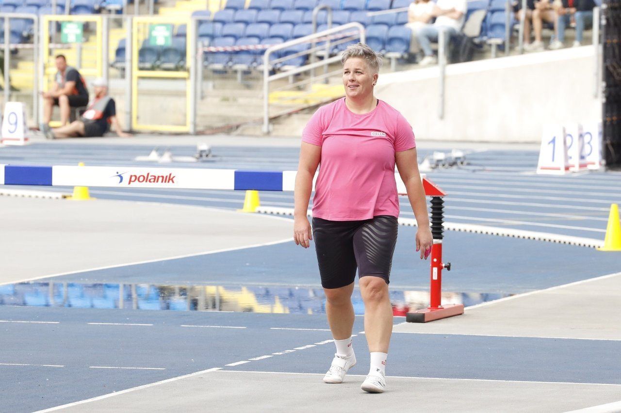 Anita Włodarczyk lubi startować na Stadionie Śląskim