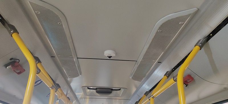 System dezynfekcji promieniowaniem UV-C zamontowany w autobusach MPK Lublin