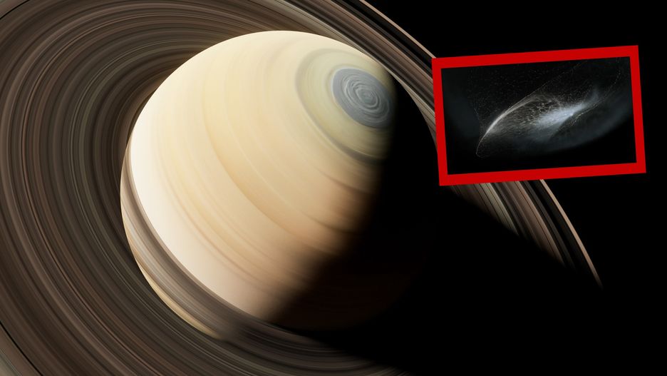 Pierścienie Saturna to pozostałość kosmicznej kolizji