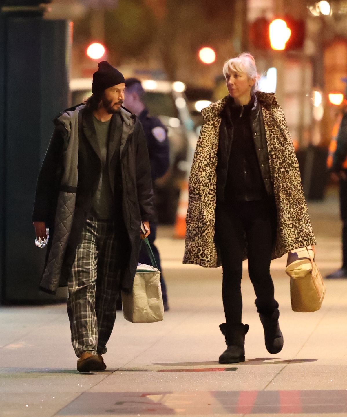 Keanu Reeves i Alexandra Grant