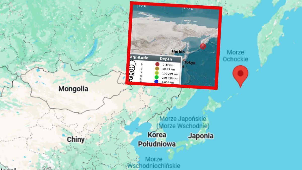 Trzęsienie ziemi na Wyspach Kurylskich