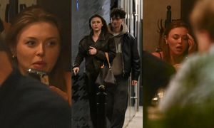 Wyposażona w torebkę za 7 tysięcy Joanna Opozda uderza w miasto ze znajomym (ZDJĘCIA)