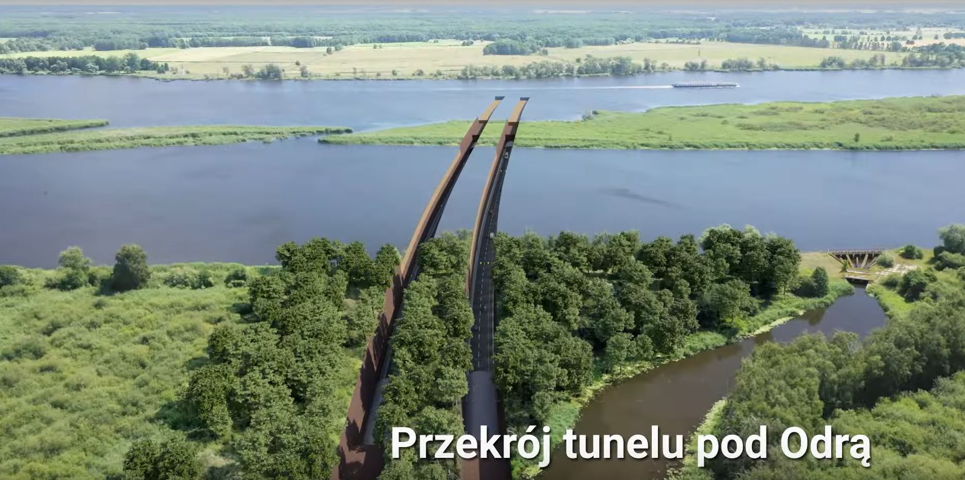 Tunel pod Odrą w ciągu drogi ekspresowej S6