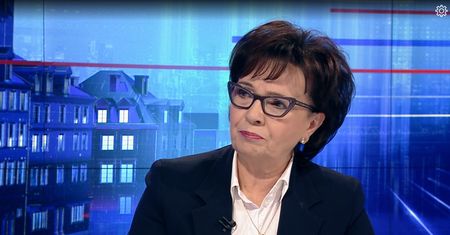 "Będę walczyć do końca". Witek pojawiła się w TVP