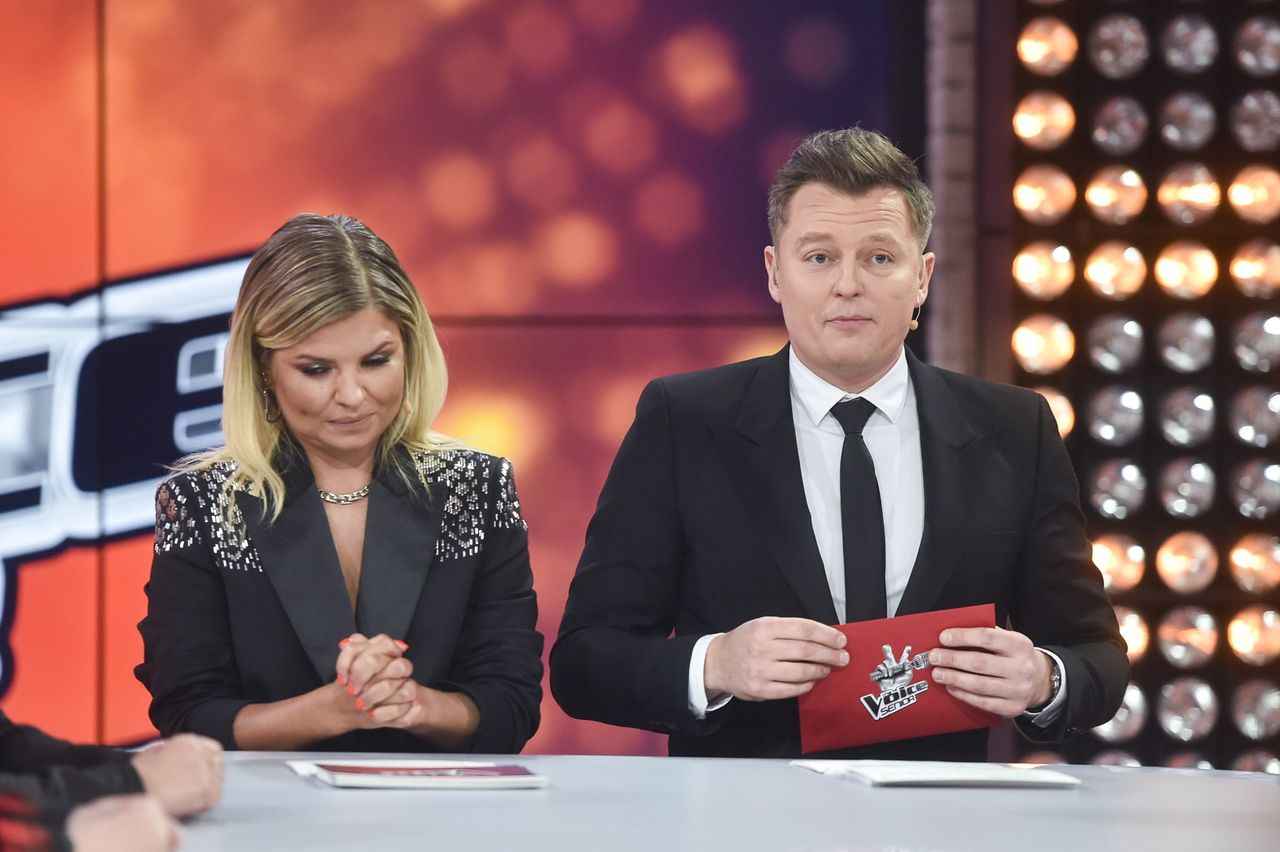 Marta Manowska i Rafał Brzozowski poprowadzili finał "The Voice Senior"