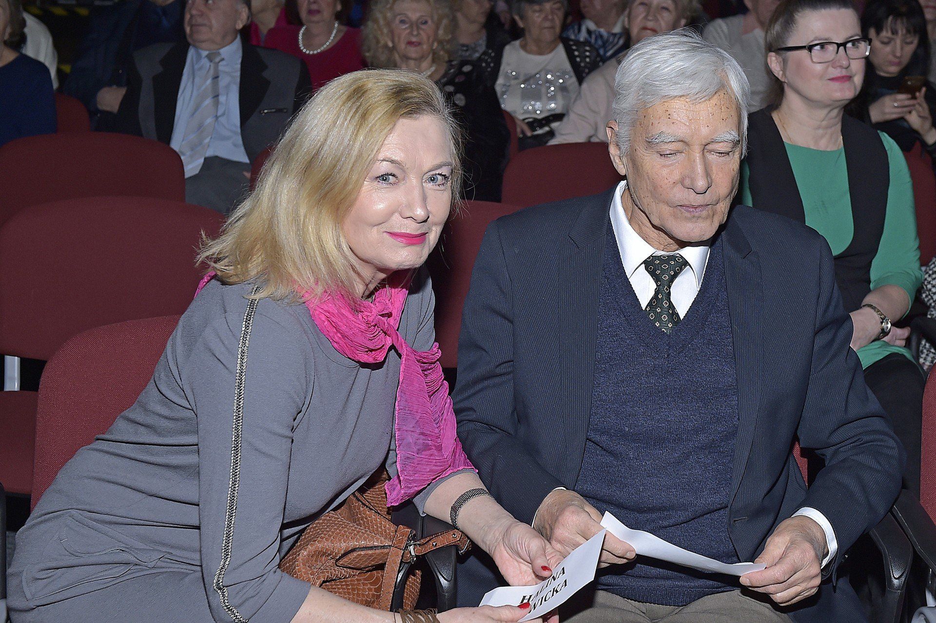 Halina Rowicka i Krzysztof Kalczyński