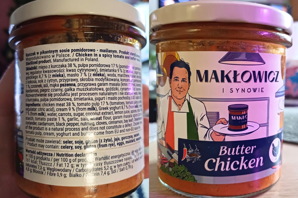 "Butter chicken" od Roberta Makłowicza - test.