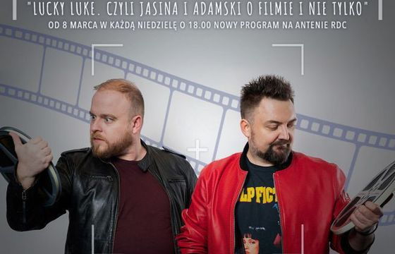 Nowa audycja filmowa Radia Dla Ciebie i Radia Olsztyn. Prowadzącymi Łukasz Adamski i Łukasz Jasina