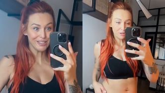 Ruda z Red Lips odsłania brzuch PIĘĆ TYGODNI po porodzie. Mówi, ile kilogramów przybyło jej w trakcie ciąży (FOTO)