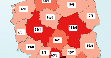 Koronawirus w Polsce. Najnowsze informacje z Ministerstwa Zdrowia. Nowe przypadki SARS-CoV-2. Aż 20 kolejnych ofiar śmiertelnych