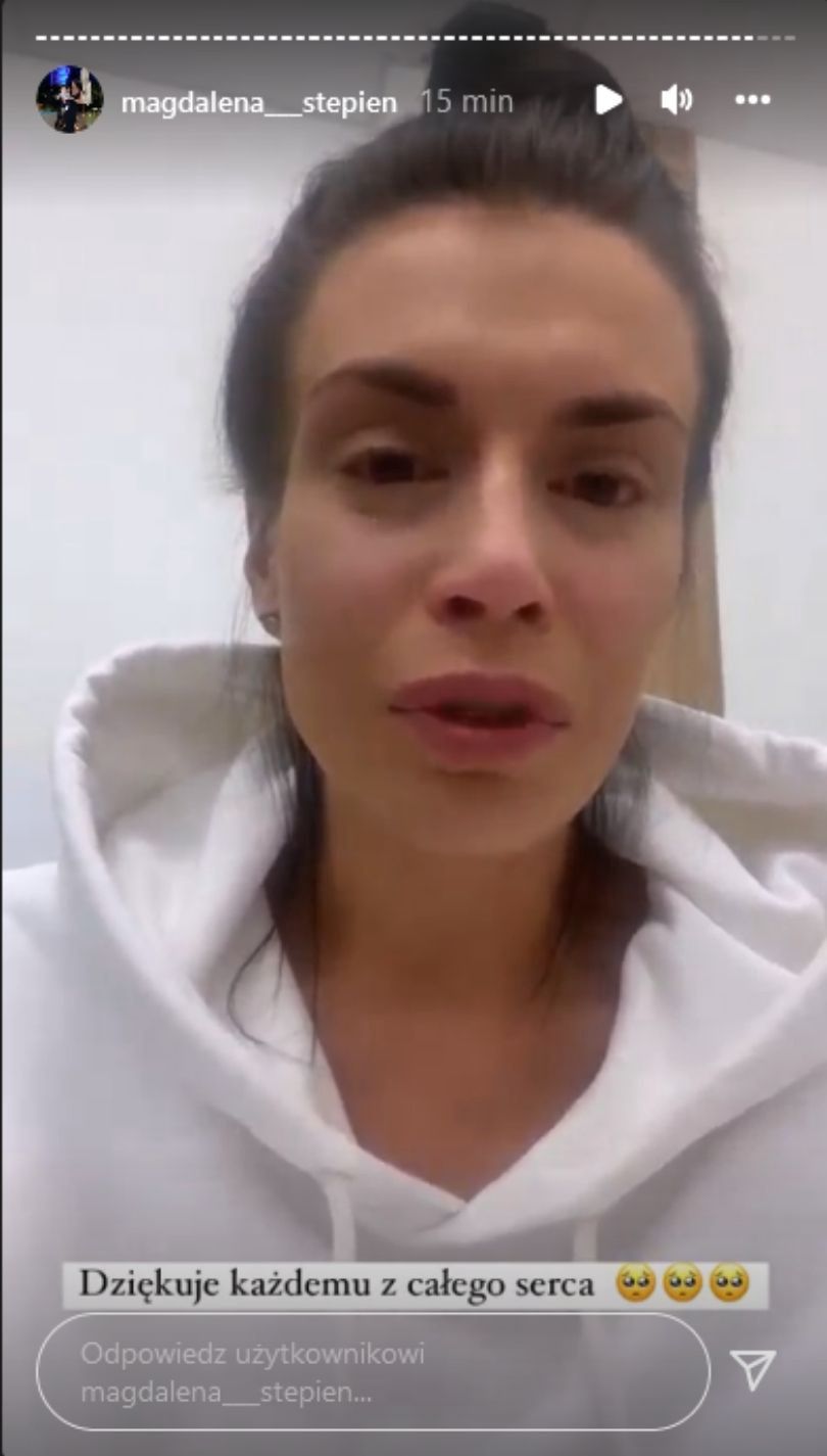 Magdalena Stępień odpowiada na krytykę zbiórki na leczenie syna