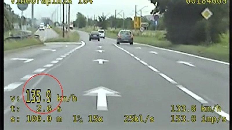 Wrocław. 135 km/h na terenie miasta. Kierowca nie miał świadomości, ile jedzie