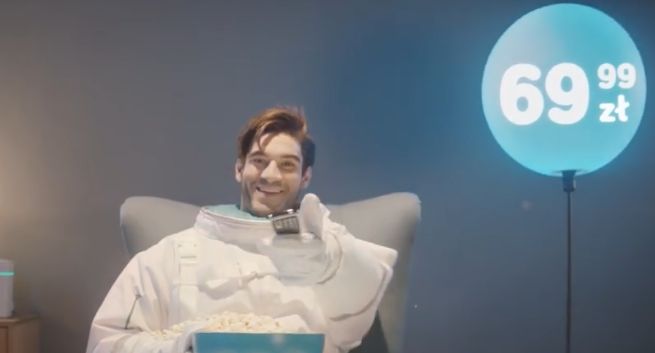 UPC Polska reklamuje „kosmiczną promocję” telewizji i internetu (wideo)
