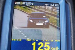 Łódź. Jechał 125 km/h. Stracił prawo jazdy po raz trzeci