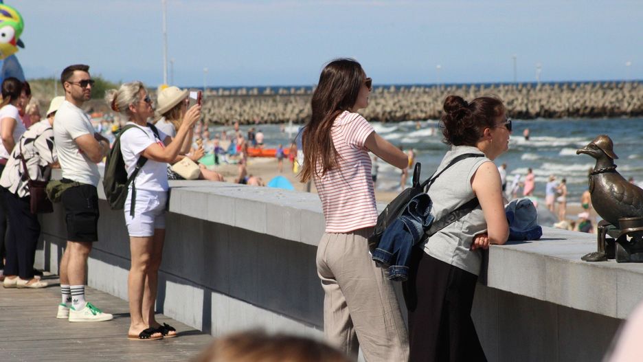 KOŁOBRZEG DEPTAKI POZA PLAŻĄ