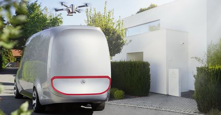 Mercedes Vision Van i koncepcja transportu przyszłości