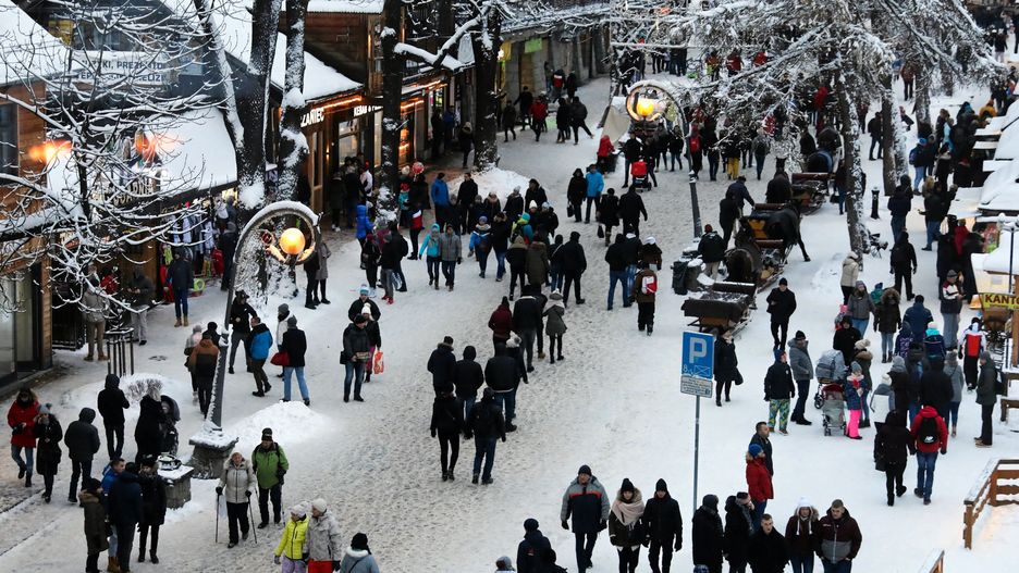 Krupówki w Zakopanem