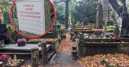 Kartki na cmentarzach w całym kraju. Tak likwidują groby