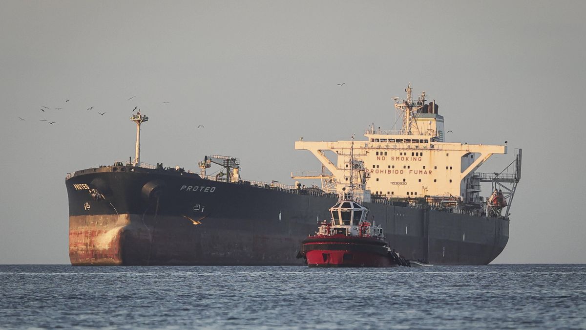 Oil industry in Venezuela
23 January 2026, Venezuela, Amuay: View of oil tankers from Amuay. Photo: Jesus Vargas/dpa 
Dostawca: PAP/DPA
Jesus Vargas
Oil, ---, Proteo, Tanker, Oil production, Production, Pdvsa, Crude oil, Oil region, Oil area, Funding area:Energy infrastructure, OPEC