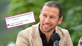 Grzegorz Krychowiak krótko do fana, który napisał mu, że jest przepiękny: "WIEM, MAM LUSTRO"