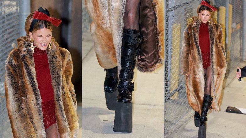 Kate Beckinsale w niebotycznie wysokich butach 