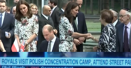 WPADKA W CNN! Relacjonowali wizytę Kate i Williama w "polskich obozach koncentracyjnych"!