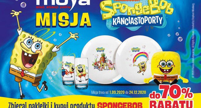 SpongeBob bohaterem nowego programu lojalnościowego sieci Moya