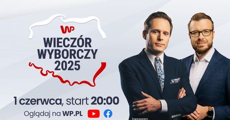 Wieczór wyborczy w Wirtualnej Polsce. Polacy wybierają prezydenta