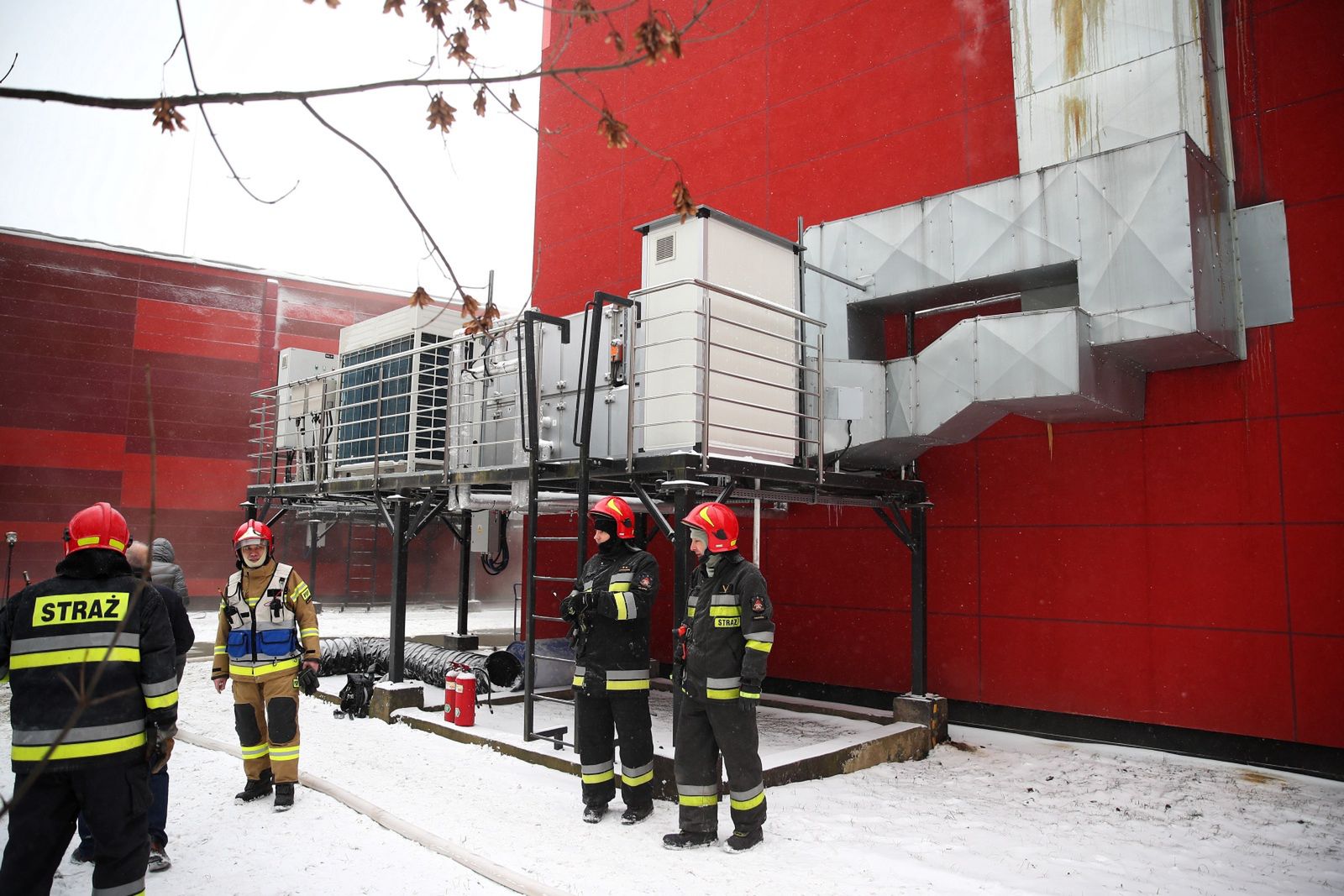 Kraków. Pożar archiwum Urzędu Miasta