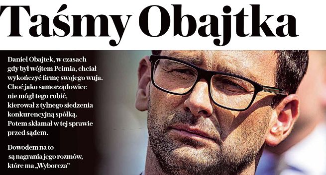 Daniel Obajtek chce od „Gazety Wyborczej” przeprosin. „Nie zamkną nam ust”