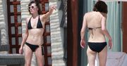 Chuda Milla Jovovich W KOSTIUMIE KĄPIELOWYM