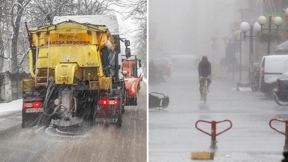 W tym tygodniu powrócą intensywne opady mieszane i deszcz