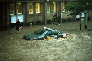 Rocznica wielkiej powodzi. 9 lipca 2001 r. ulewa zalała Gdańsk Orunię