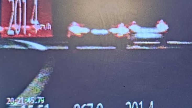 Kierowca BMW jechał 200 km/h po S17 | fot. KPP Puławy