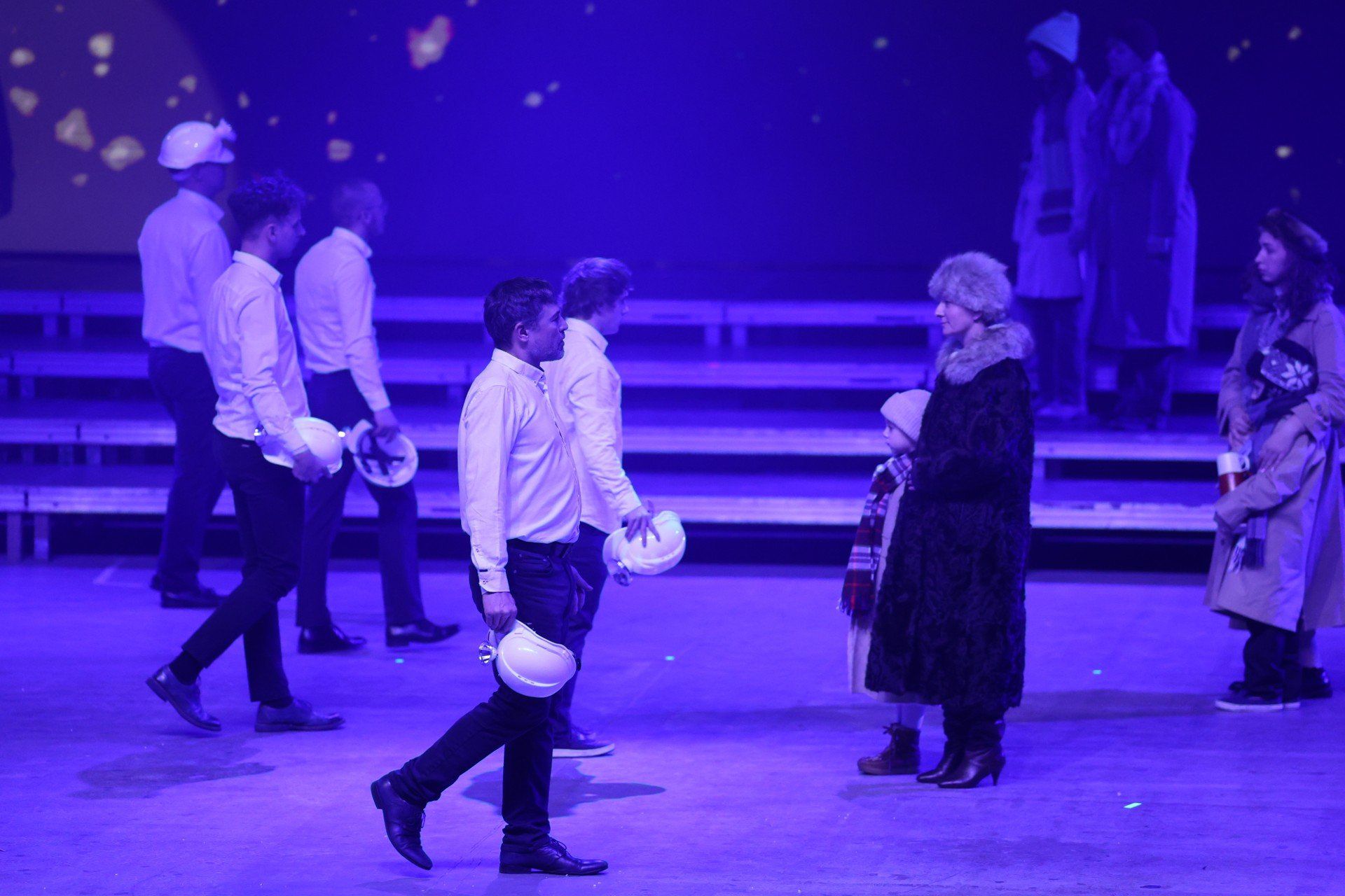 Światło i geometria zdominowały Spodek w Katowicach