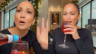 Jennifer Lopez reklamuje alkohol, a jej mąż od lat zmaga się z uzależnieniem. OBURZONY fan ją wypunktował (FOTO)