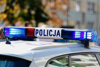 Wypadek w Rudce. Motocyklista przewieziony do szpitala