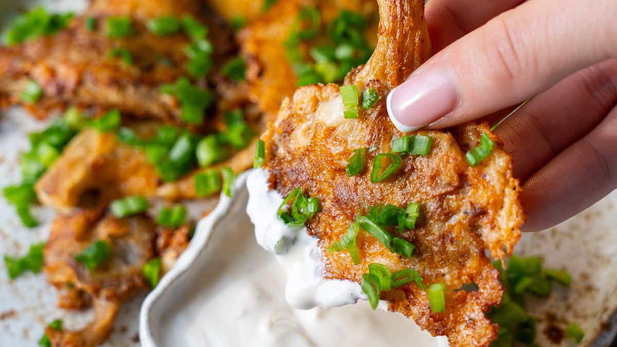 Przepis na boczniaki w parmezanie z książki "Baba na keto. Wege"