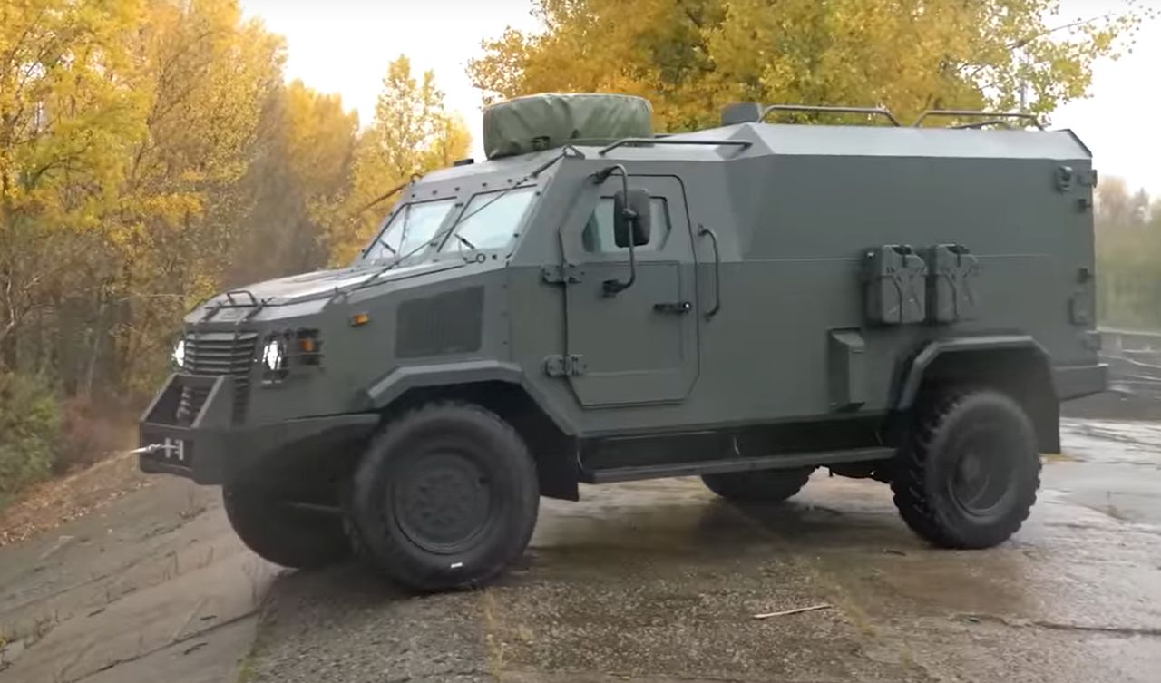 Prototype of the new Ukrainian car