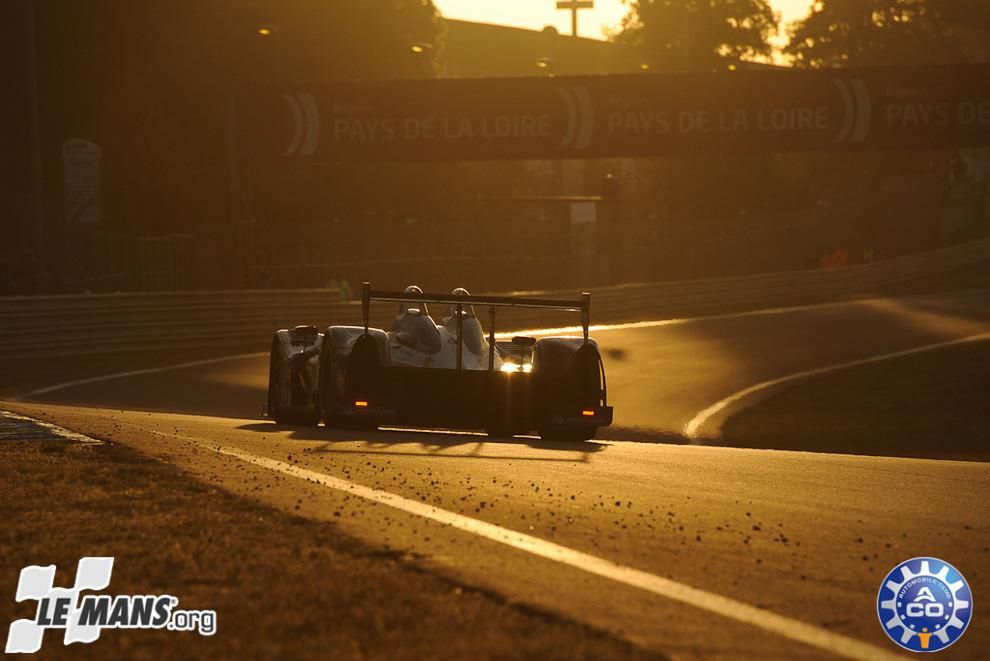 Tak wyglądał ranek w Le Mans.