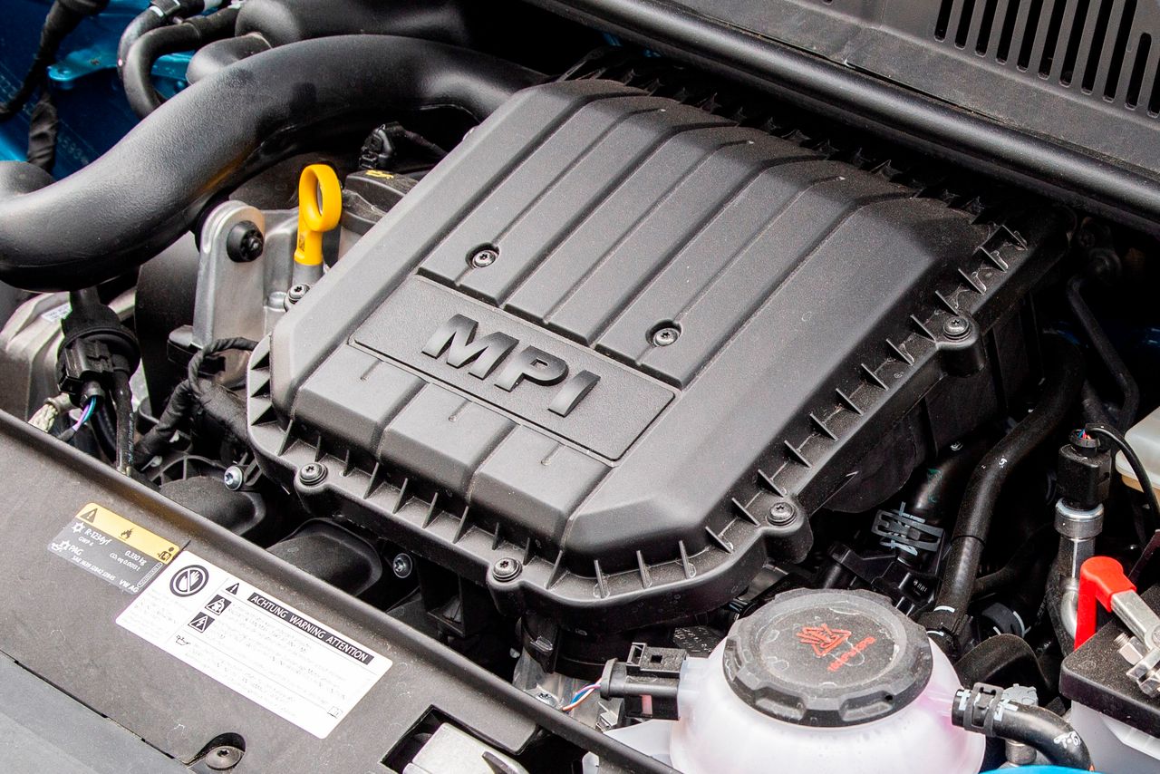 Tylko silnik 1.0 MPI o mocy 75 KM można fabrycznie wyposażyć w instalację gazową.