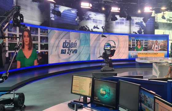 Nowe studio TVN24 i „Faktów” na wybory prezydenckie. „Budują coś wielkiego”