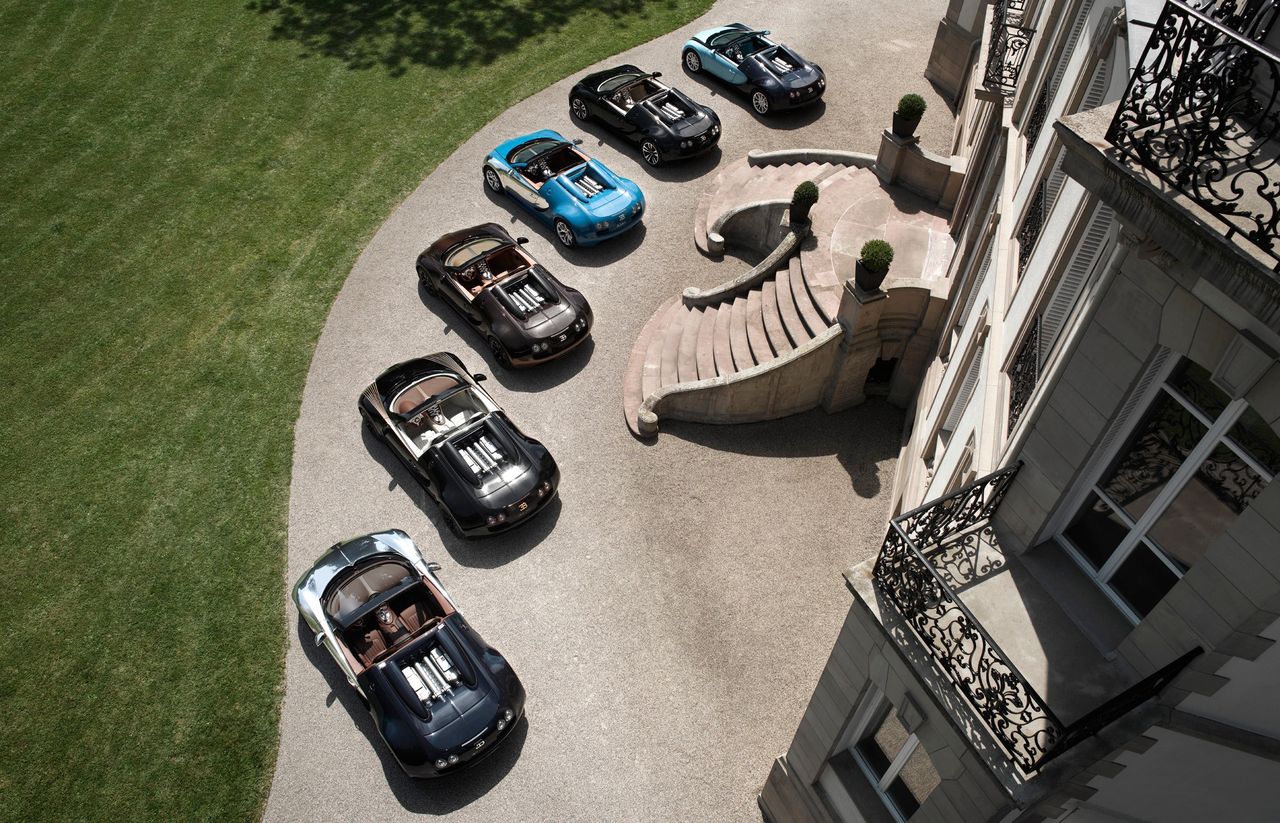 Les Légendes de Bugatti to seria składająca się z sześciu wersji. Każda z nich posiada tylko 3 egzemplarze