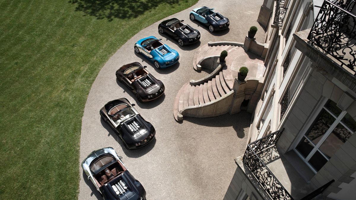 Les Légendes de Bugatti" to seria składająca się z sześciu wersji. Każda z nich posiada tylko 3 egzemplarze