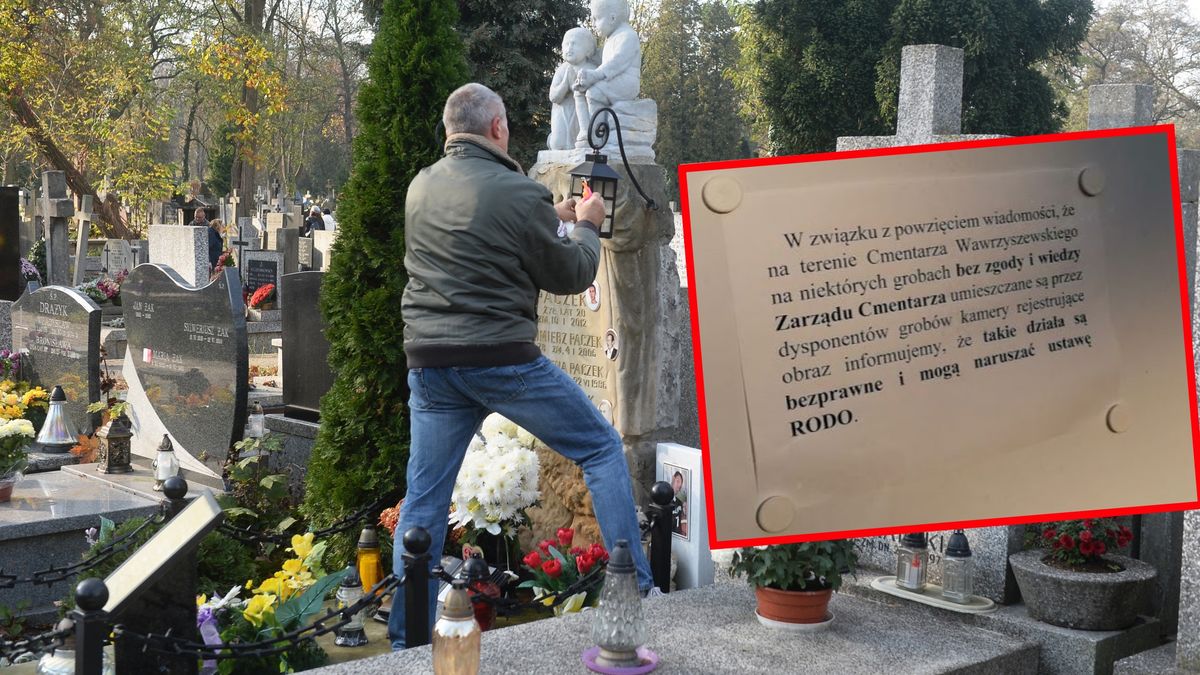 Kamery mają pomóc w walce z cmentarnymi złodziejami